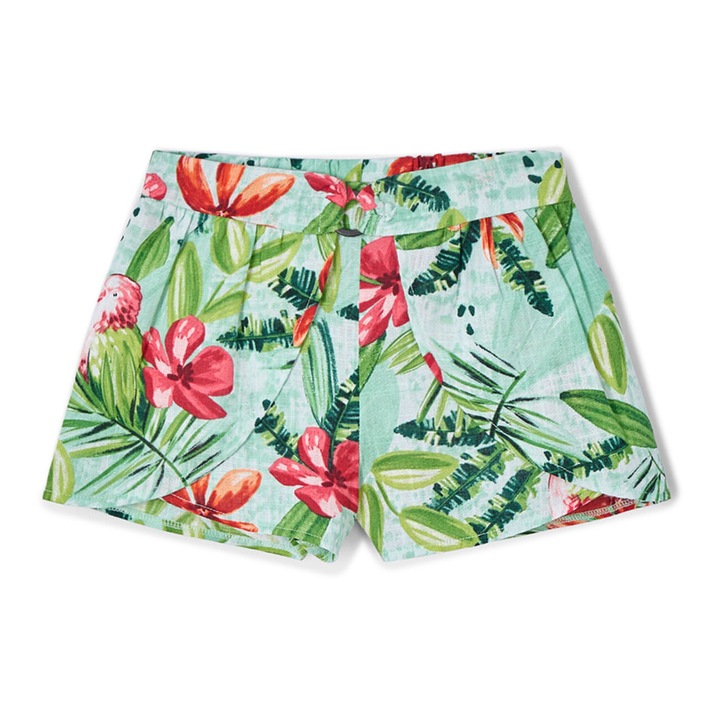 Mayoral lanyka rovidnadrag, 3908, pamut, zold, Zöld