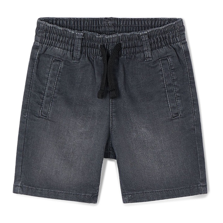 Mayoral fiu farmer rovidnadrag, 3222 64, pamut/polieszter, fekete, Fekete