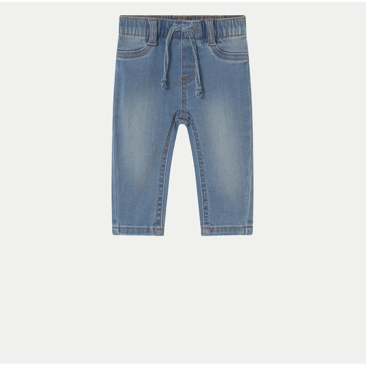 Mayoral fiu nadrag, 596, Pamut/Polieszter, Kek, Kék, 68-74 CM