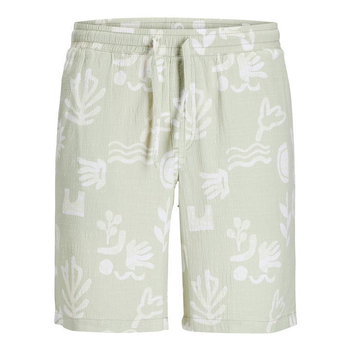 Jack and Jones gyerek Fiu Rovidnadrag, 12277599, Pamut, Zold, Zöld