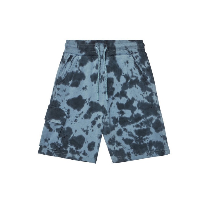 Pantaloni scurti baieti Coccodrillo, WC5120501HBJ, Bumbac, Albastru, Albastru