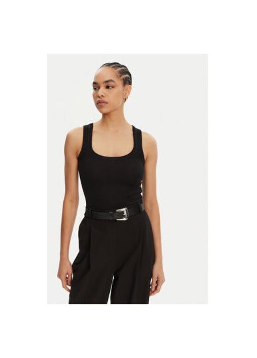Top dama Jacquemus, 24H243TO0992381, Viscoza/Poliester, Negru, Negru