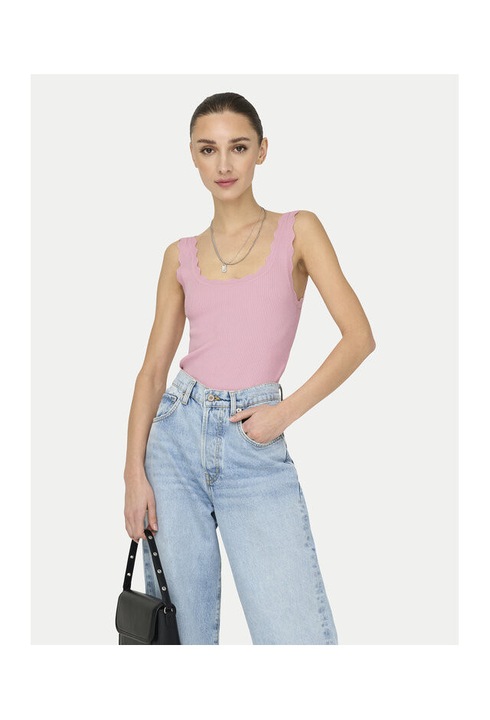 Jdy noi felso, 15290585, viszkoz/nejlon, rozsaszin, Rózsaszín