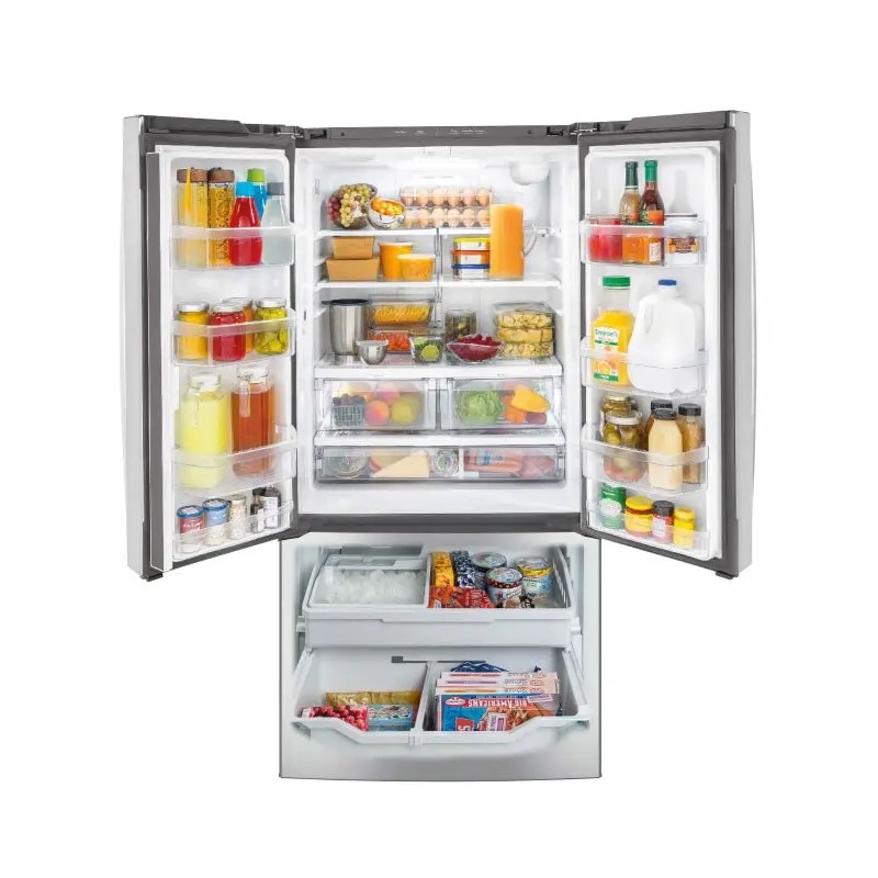 Frigider side by side Iomabe, French Door, capacitate totala