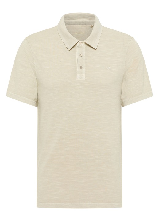 Mustang ferfi poloing, 1016505, pamut, bezs, Bézs