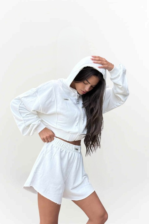 Set Karma Pinterest de 3 piese, Alb