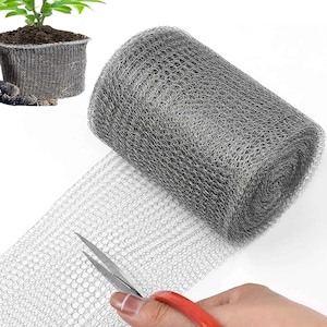 Plasa din inox, 12.7cm x 12m, pentru protectia rodentilor, umplere gauri, protejarea plantelor