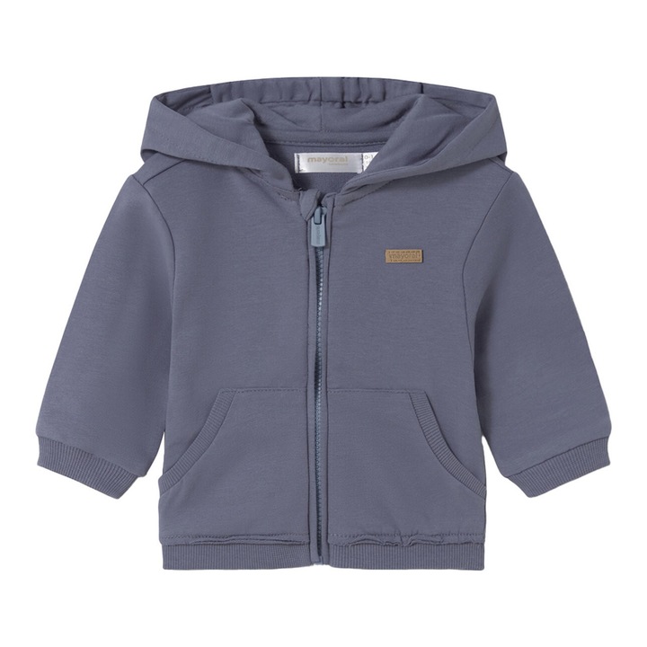 Bluza baieti Mayoral, 1455, Bumbac/Elastan, 1 an, Bleumarin, Bleumarin