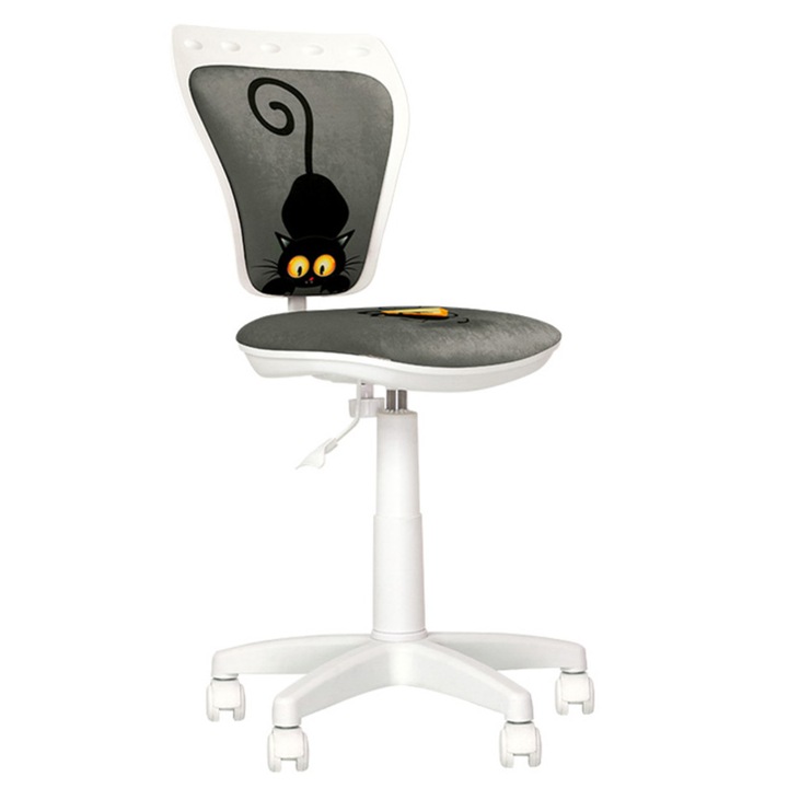 Детски стол Ministyle White Cat and Mouse, Nowy Styl, Дамаска