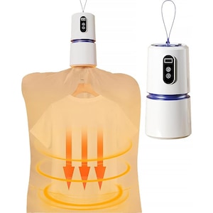 Uscator de haine portabil cu temporizator, XICENRM®, uscator portabil cu tehnologie de aer cald 360° si sac de uscare, mini uscatoare de rufe silentioase, temporizator 30-240 minute, pentru calatorii, apartamente, rulote, camine