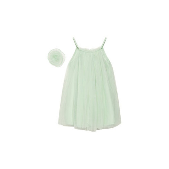 Coccodrillo lányruha, WC5128302EJG, Poliamid, Zöld, Zöld