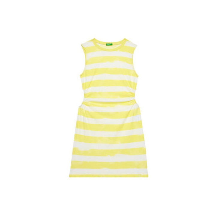 Rochie pentru fete, United Colors of Benetton, galben, 168 CM