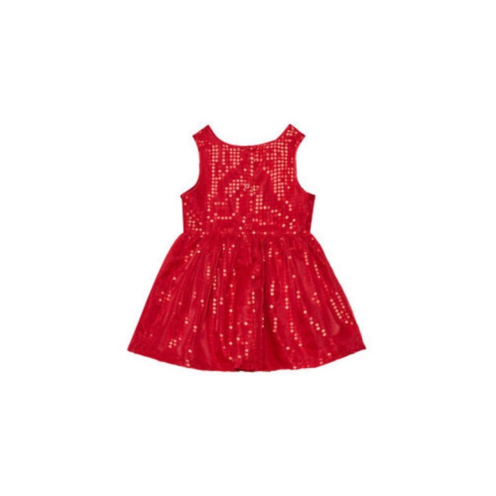 Рокля за момиче United Colors Of Benetton, 42R4GV01Z, Полиестер, Червен