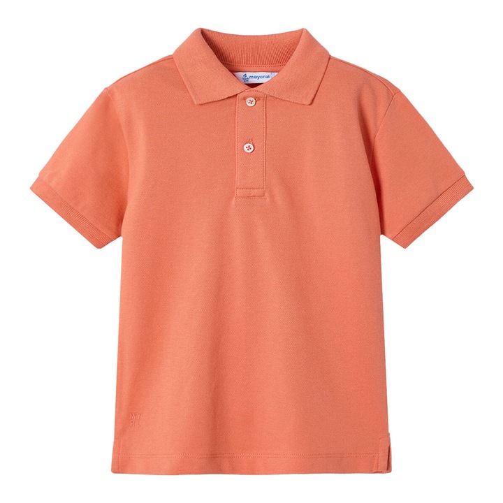 Поло тениска Mayoral за момчета, 150, памук, оранжева, Оранжев