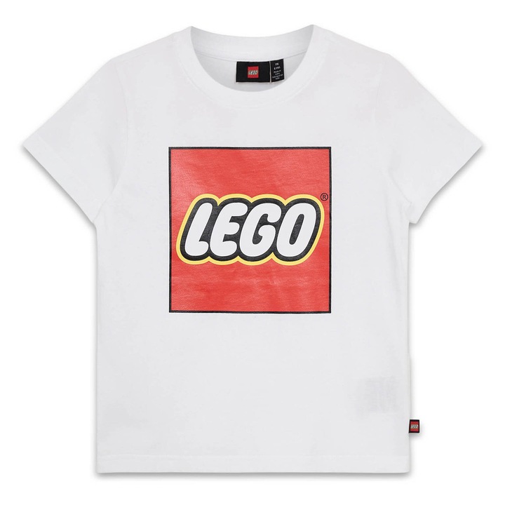 Lego gyerek polo, 12011363, Biopamut, Feher, Fehér