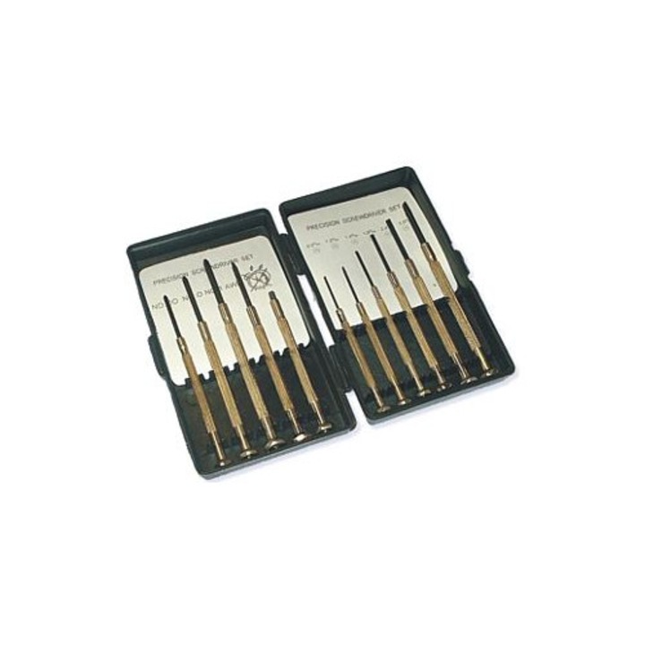 Csavarhúzó készlet, Beast, 11 darabos, fém, különböző méretek