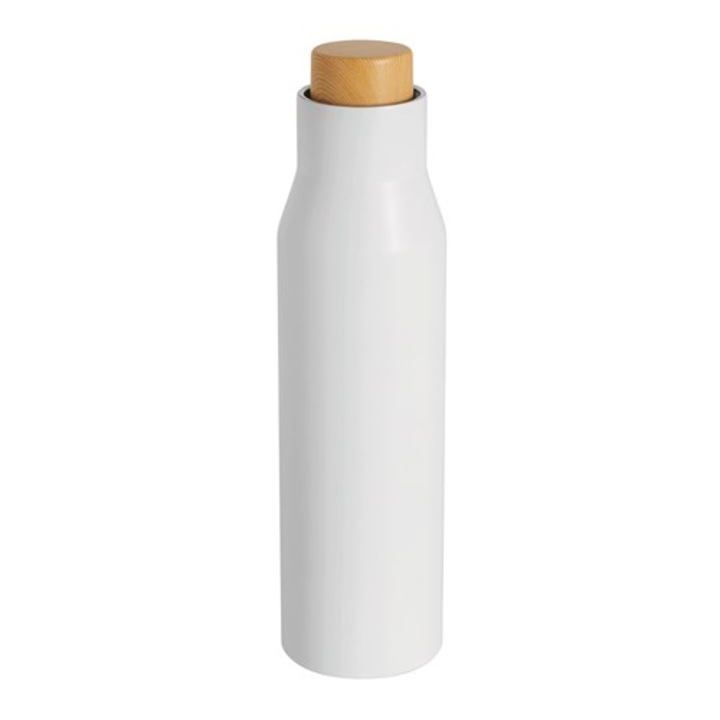 Termos Bremen Drink Nobly, alb, inox, capacitate 500ml, 7x26cm