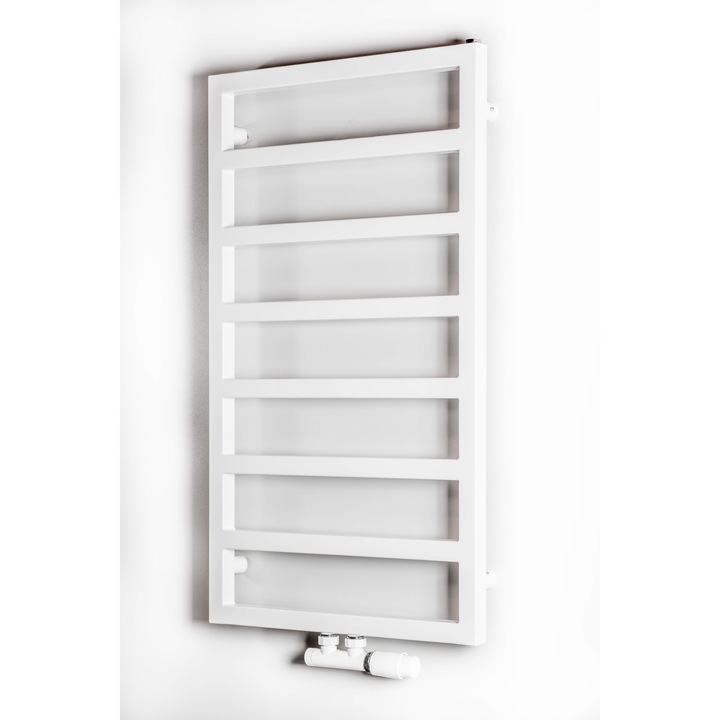 Calorifer baie Luxrad Atria 870x500mm, 252W, alb, montaj ZDC