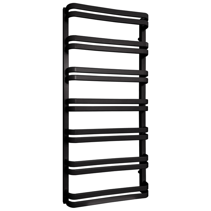 Gratar de baie Luxrad Perseid 1150x530mm, 515W, negru mat, montaj simplu