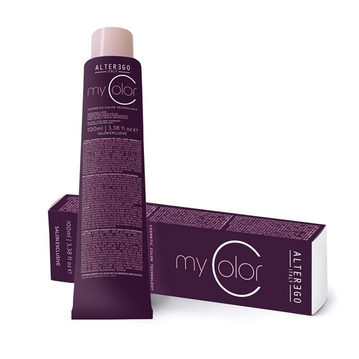 Vopsea de par Alter Ego My Color 10/3 Blond foarte deschis auriu 100ml, fara amoniac, 100% acoperire si ingrediente active