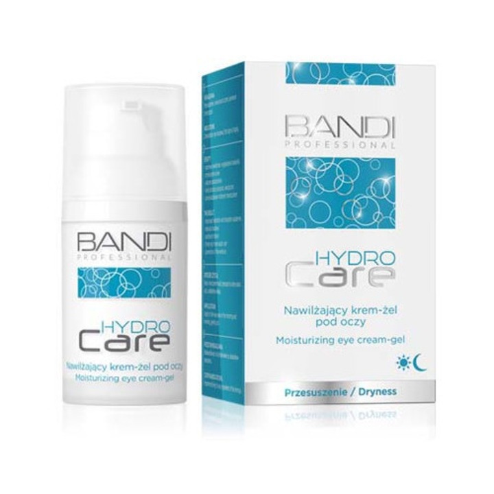 Bandi HYDRO CARE крем за очи, 30 мл, хидратиращ, против стареене, прозрачен