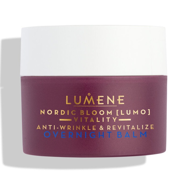 Нощен крем Lumene NORDIC BLOOM Lumo Vitality, Ревитализиращ, Против видими признаци на стареене, 50 мл