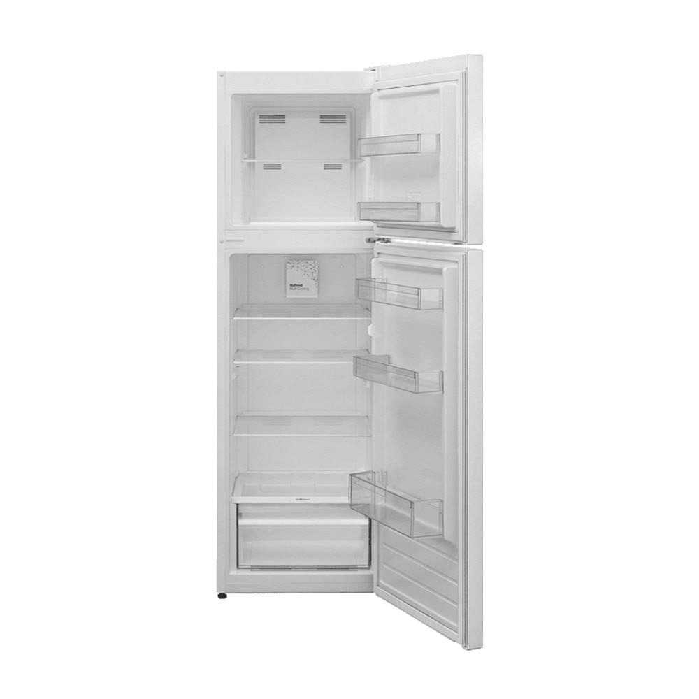 Frigider cu 2 usi Finlux FXRA 2731E NF, No Frost, Sertar umiditate controlata, Usi reversibile, 252 l, H 166.5 cm, Clasa E, Alb