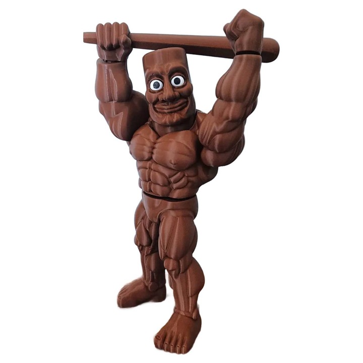 Figurina Tung Tung Tung, Sahur, maro