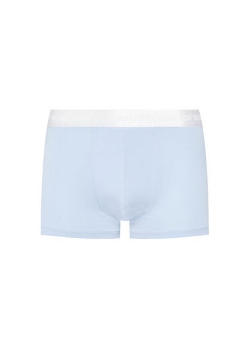 Set 3 boxeri barbati United Colors Of Benetton, 3OP82X01E, Bumbac/Elastan, Multicolor, Multicolor