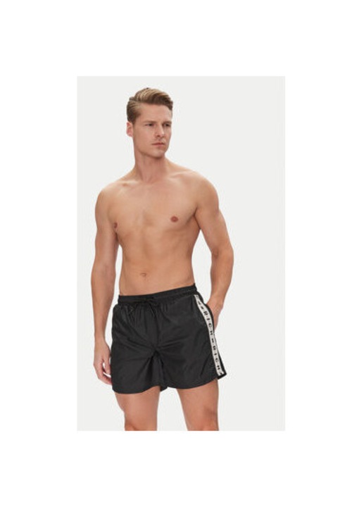 Pantaloni scurti de baie barbati Richmond X, UMP25330CO, Poliester, Negru, Negru