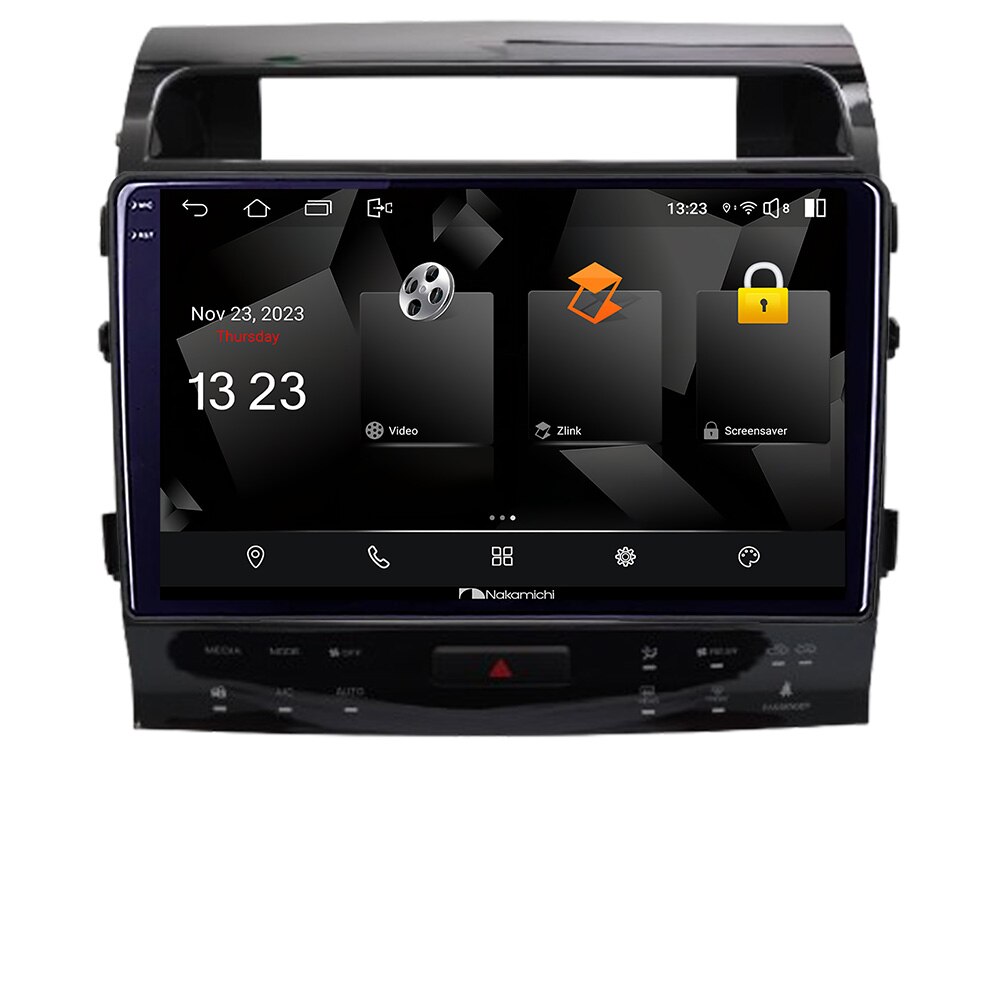 Navigatie Toyota Land Cruiser V8 L200 2009-2020 Nakamichi