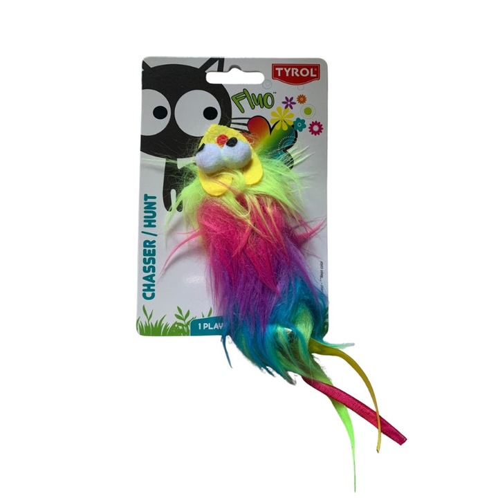 Jucarie pisica - Soricel Fluo