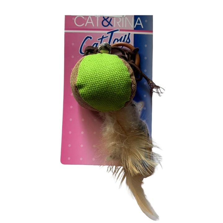 Jucarie cu elastic pentru pisica