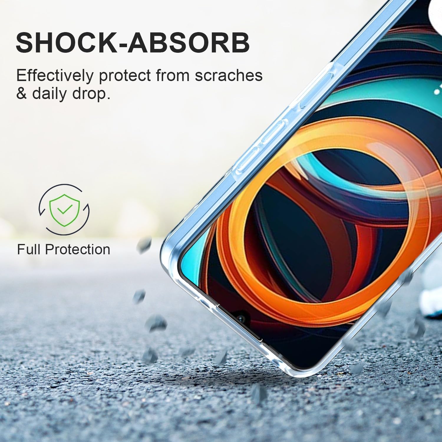 Husa 360 compatibila cu Xiaomi Redmi A3 - V2 Transparent fata si spate