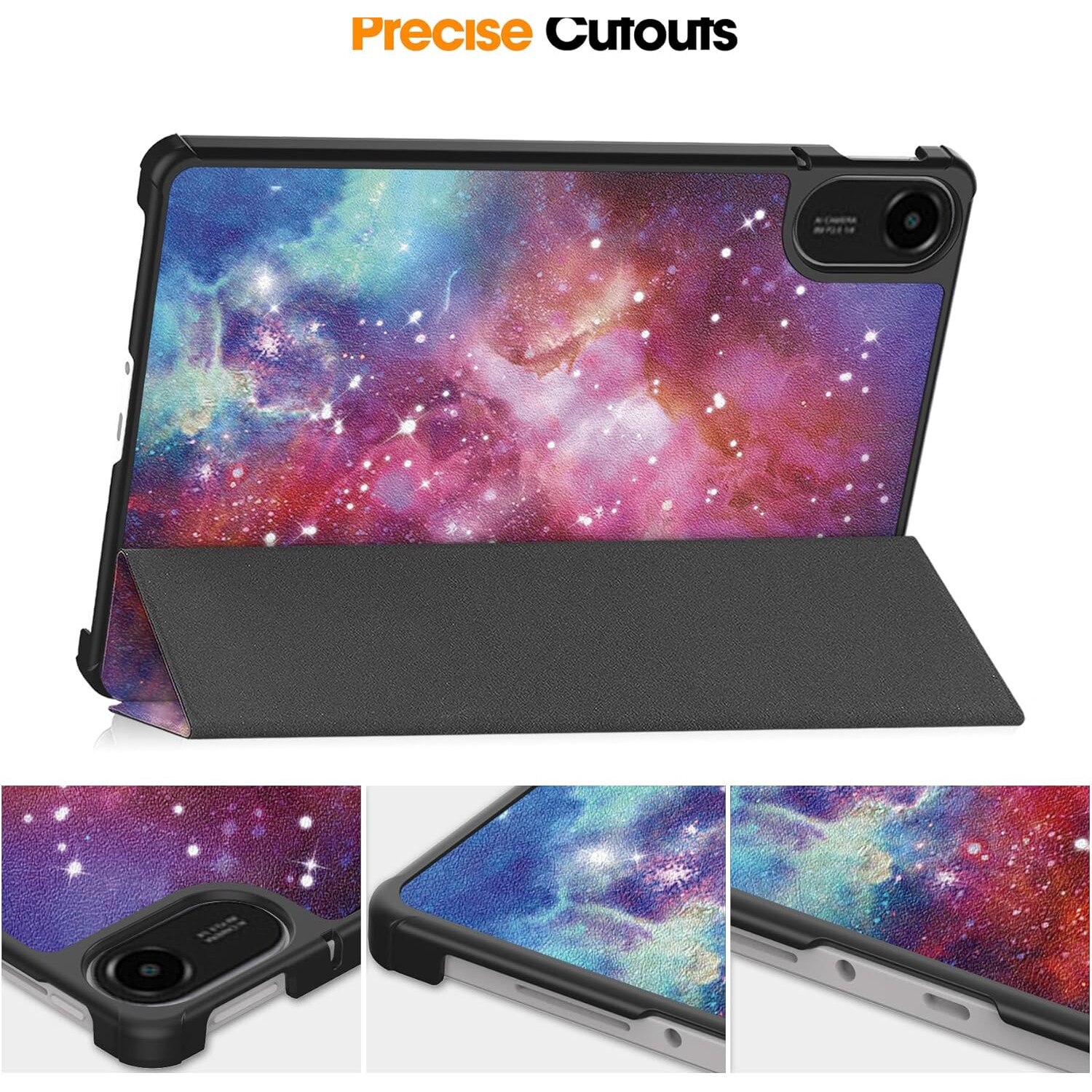 Husa pentru Xiaomi Redmi Pad 2 tip stand functie sleep/wake-up protectie 360 - Galaxy