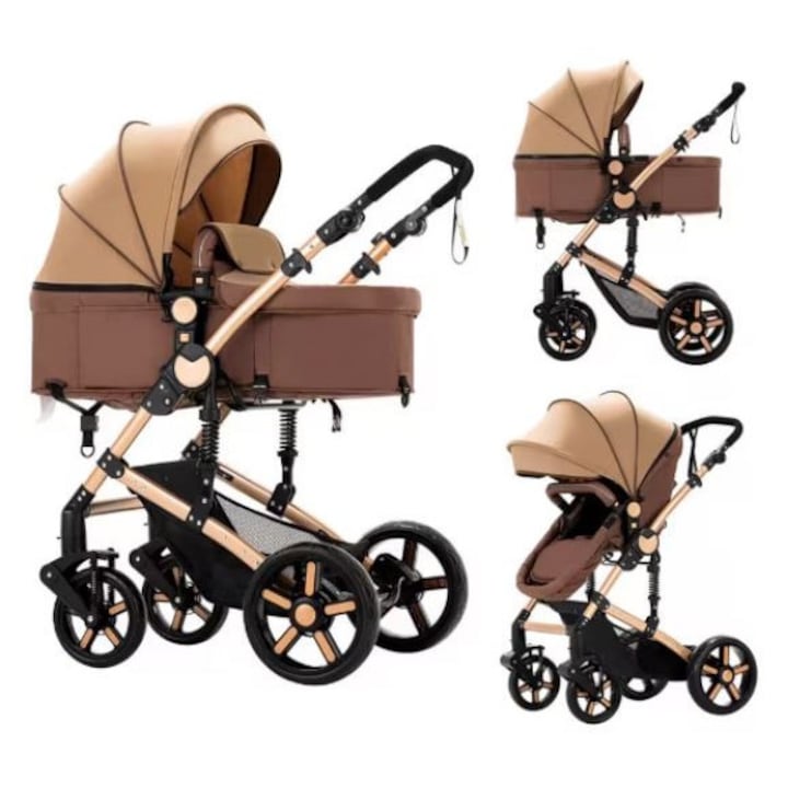 Количка за бебе 2 в 1 – Комфорт, безопасност и гъвкавост