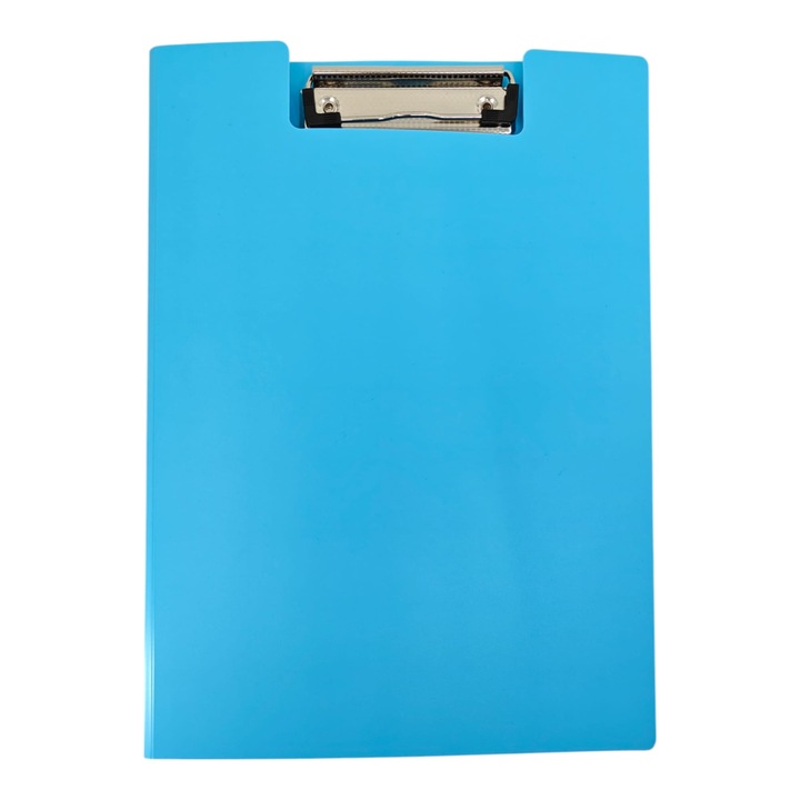 Clipboard dublu Flexoffice FO-CB03, Albastru, 1.2mm, 320x232mm