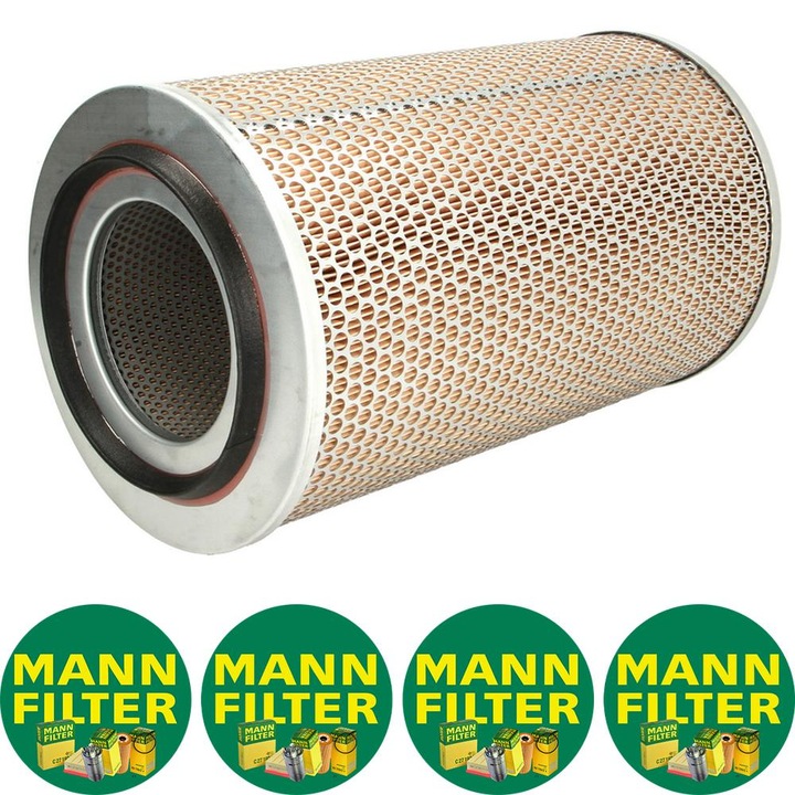 Filtru aer Mann Filter C 23 440/1 pentru DAF F 2100, F 2300, F 2500, SB, IVECO 370, EUROCARGO I-III, M, MAGIRUS, P/PA, P/PA-HAUBENFAHRZEUGE, MAN EM, F8, F9, G90 8060.25.600-WD612.01 01.74, 4 stickere Mann Filru