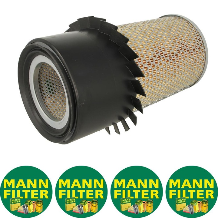 Filtru aer Mann Filter C 16 190 X pentru ASTRA HD 9, FIAT CAMPAGNOLA, 6000, 65-XX, FENDT 1 / 2 / 3 / 4 / 5, 200, 300, 80, F, URSUS 3000, ABG ALEXANDER, BV, JUMBO, MAW, PUMA 1004-4-V8-350, 4 stickere Mann Filru