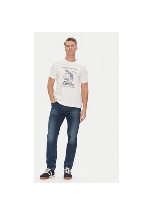 Tricou barbati Joop Jeans, 10019370 30045693, Bumbac organic, Bej, Bej
