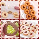 Set 9 Forme 4, 8cm pentru Prajituri sau Biscuiti cu insertie personaj sau silueta personaje magice, Otel Inoxidabil neaderent