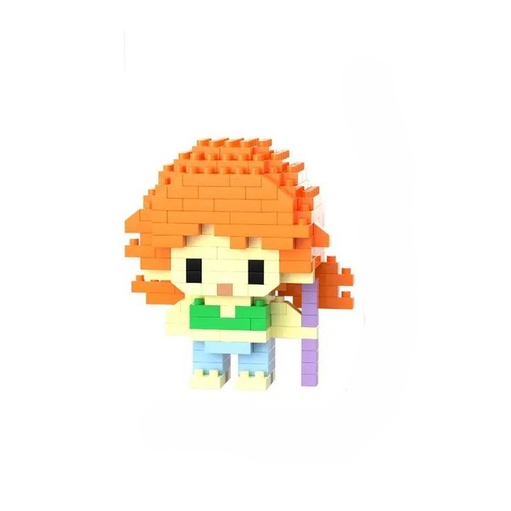 Nami Innovium™ építőkészlet, egyrészes anime figura, több mint 150 ABS darab, részletes miniatűr 6 × 3 × 6 CM, gyűjtői készlet a japán sorozat rajongóinak