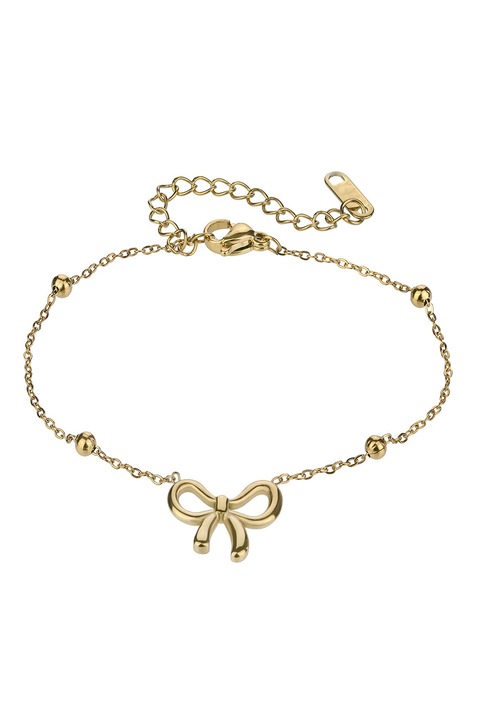 Emily Westwood, Bratara placata cu aur de 18K, cu talisman funda, Auriu