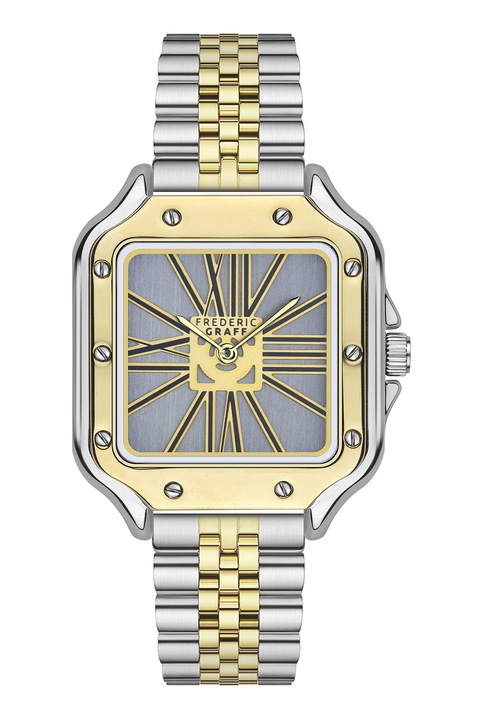 Frederic Graff, Két színárnyalatú analóg karóra, Ezüstszín, Aranyszín