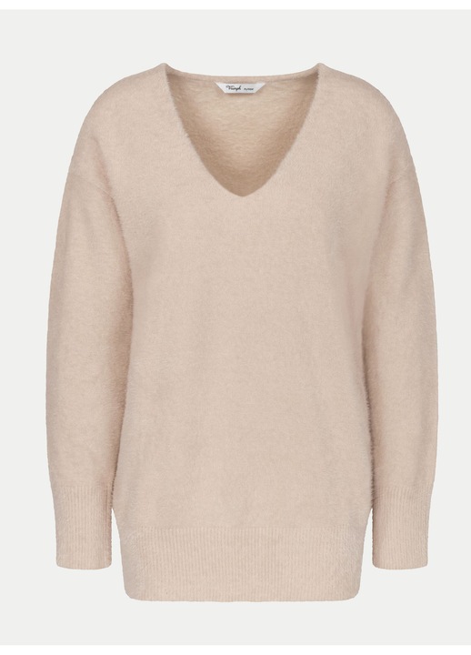 Pulover dama Triumph, 10221482, Poliester, Bej, Bej, XL