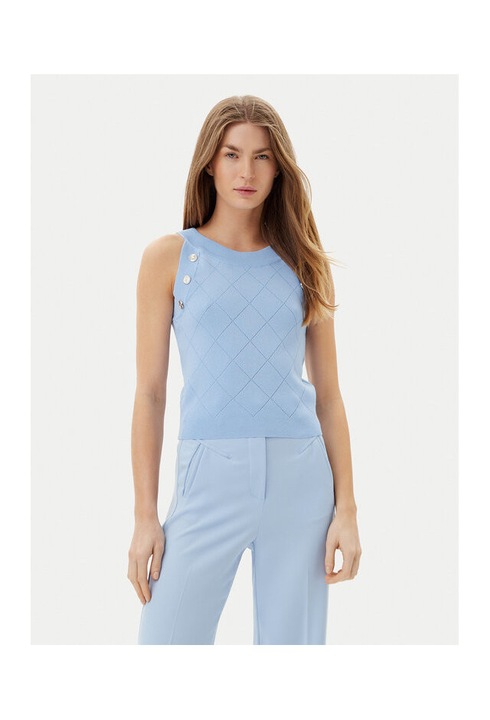 Artigli noi pulover, ACMA001879, viszkoz/nejlon, kek, Kék