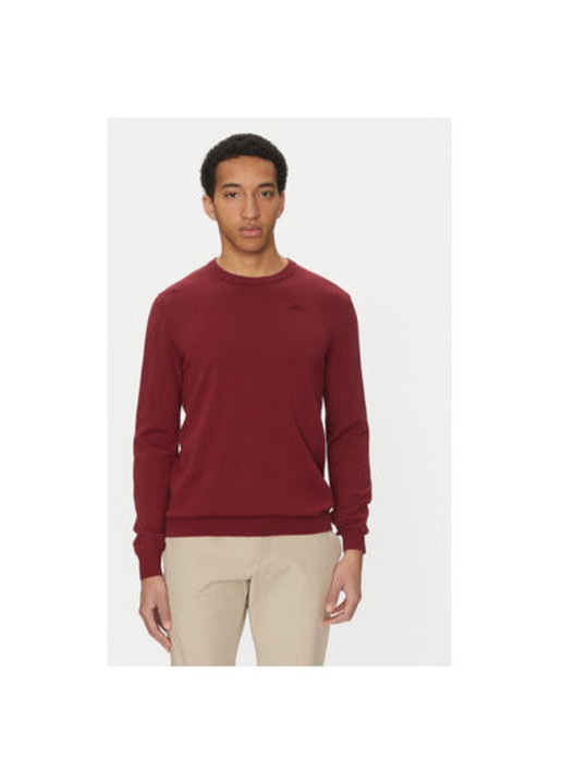 Pulover dama Robe Di Kappa, Bumbac, Visiniu, Visiniu