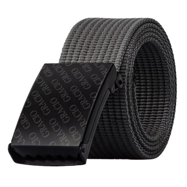 Curea barbati, Textil, Negru, Gracio PP-61, Negru, 165