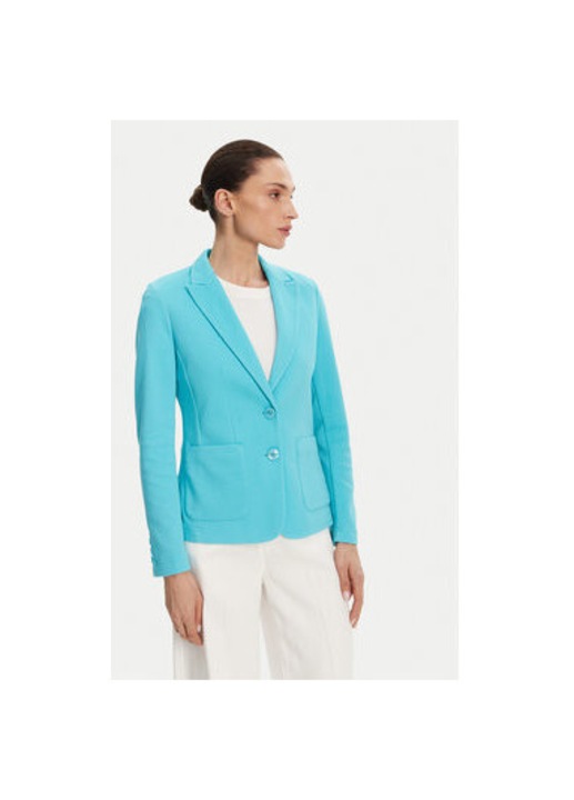 Дамско яке Olsen, 15001367, Полиестер/Памук, Син, Син