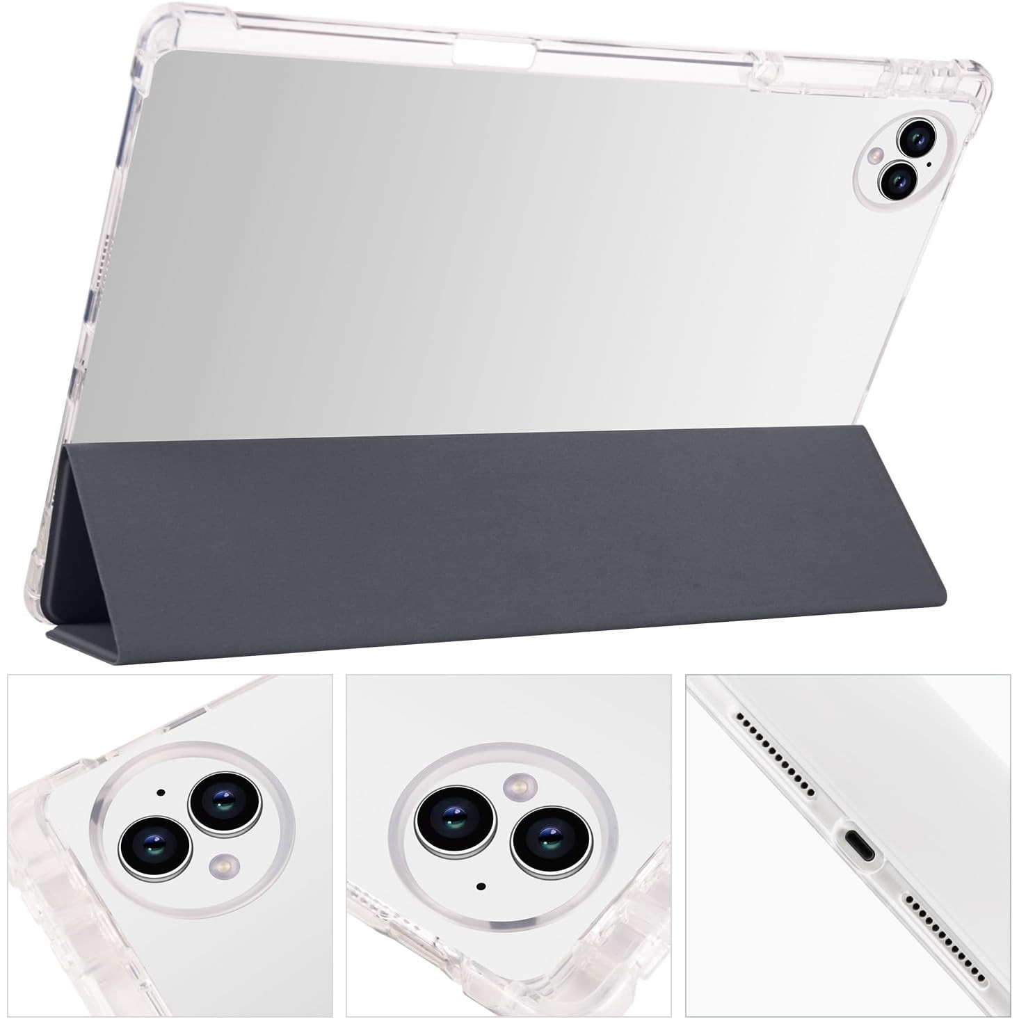 Husa de protectie tableta Omelivon pentru Huawei MatePad Pro 13.2", cu protectie automata de somn, Negru